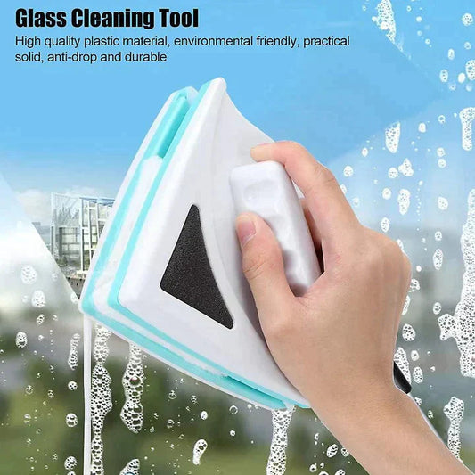 Double Sided Magnetic Glass Cleaner